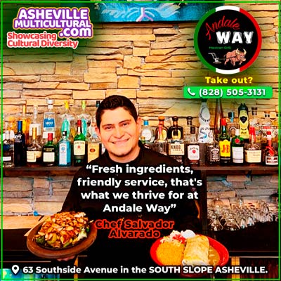Andale way chef asheville multicultural